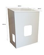 AL425 Gas Meter Cover + Top Plate 